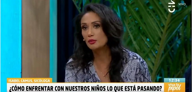 Pamela Díaz reflexionó sobre el toque de queda y compartió confesión que liga a su hijo