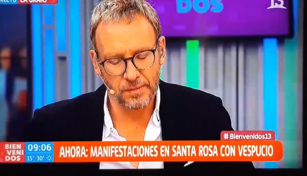 “No podemos seguir con este despacho”: La decisión de Martín Cárcamo durante transmisión de “Bienvenidos”