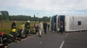 Dos niños mueren y decenas resultan heridos en viaje escolar en Argentina