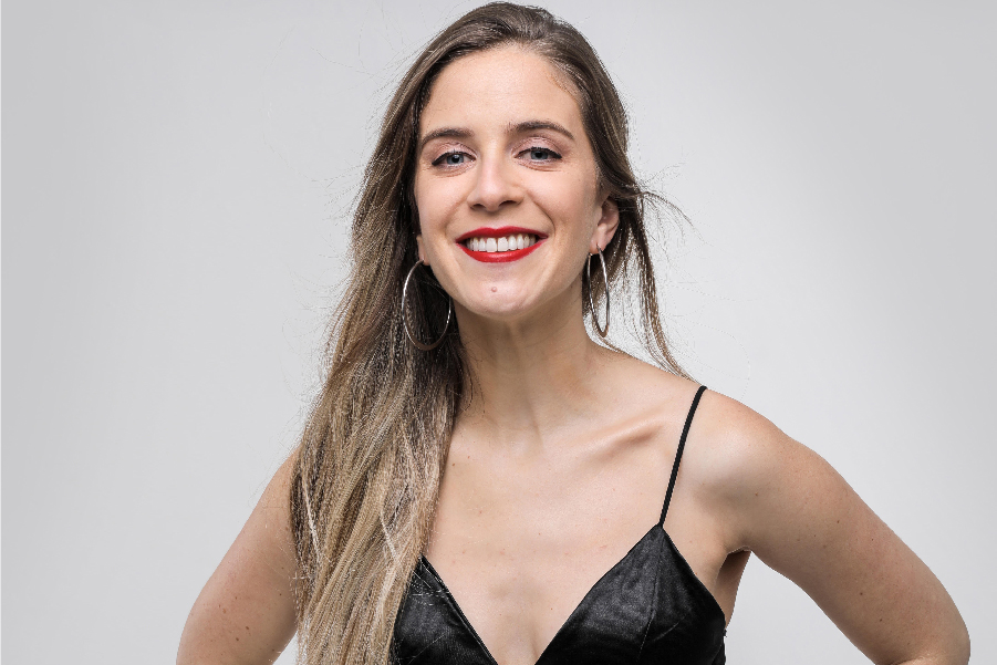 Alison Mandel muestra cómo ha crecido su “pancita” tras anunciar que será madre