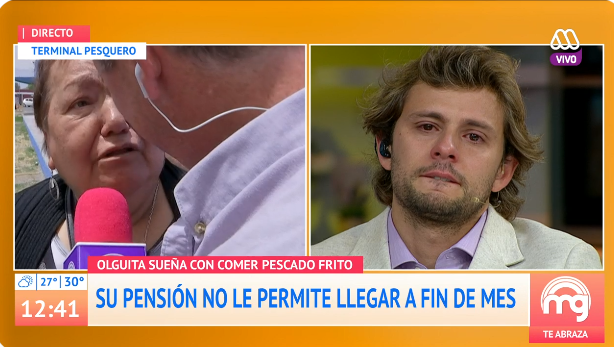 José Miguel Viñuela “arruinó” emotivo momento tras sufrir un percance en “Mucho Gusto”