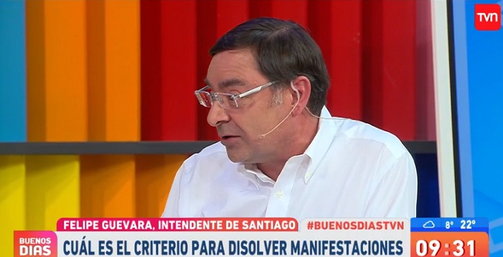 Gonzalo Ramírez arremete contra intendente Guevara por cifras sobre heridos en protestas: “Esas no son las cifras que entrega el INDH”