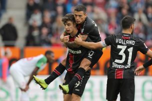 Con Aránguiz titular Leverkusen logró un valioso triunfo de visita al Wolfsburg