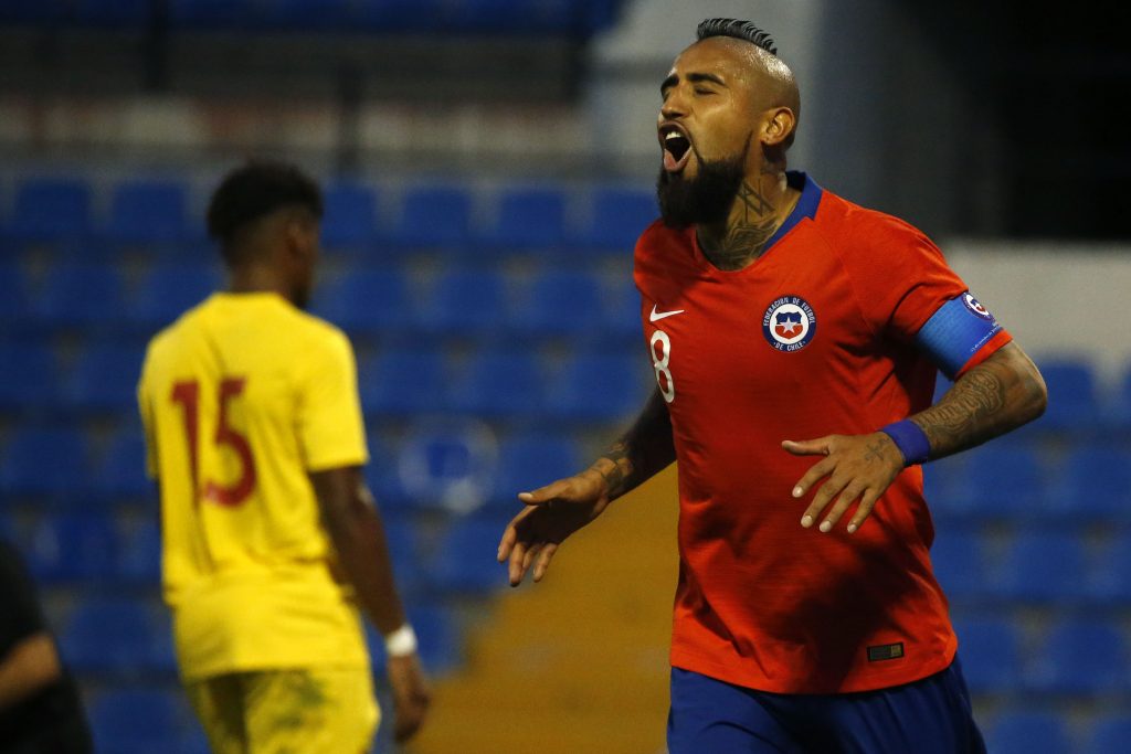 Vidal reaccionó al título del Flamengo: “Felicitaciones campeones de América”