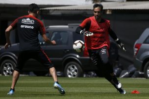 En O'Higgins dicen que Claudio Bravo no entrenó en Colo Colo 