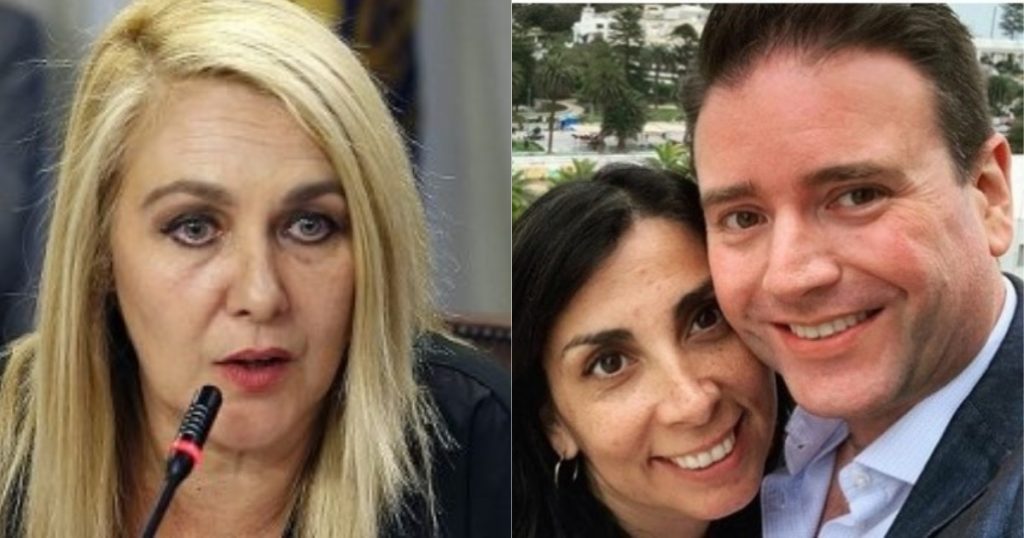 Pamela Jiles criticó la polémica foto de Karla Rubilar y Christian Pino: “Es un descriterio”