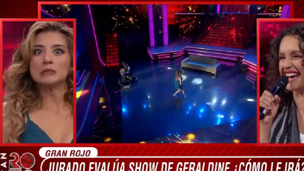 Geraldine Muñoz arruinó sorpresa de “Gran Rojo” con inocente y bien intencionado comentario