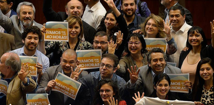Cámara de Diputados aprobó el proyecto de la jornada de las 40 horas y fue despachada al Senado
