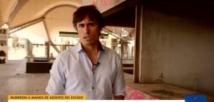 Roberto Cox retornó a CHV y enseñó reportaje de familiares víctimas de las protestas