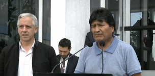 Evo Morales tras su llegada a México: “Mientras tenga vida, la lucha continúa”