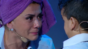 El emotivo reencuentro de Paola Troncoso y Miguelito en 