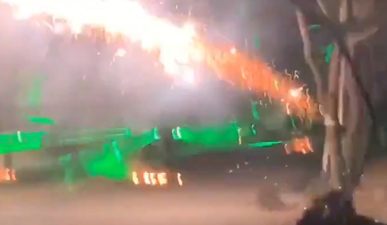 Carabineros: Subcomisaría de Peñalolén fue atacada con fuegos artificiales