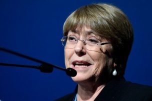 Michelle Bachelet sobre crisis en Chile: 