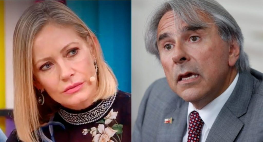 La ácida respuesta de Marcela Vacarezza a Iván Moreira por irónico comentario sobre lanzaaguas