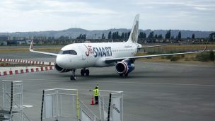 MTT inauguró el primer vuelo internacional de la Región del Biobío