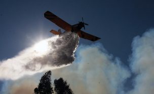 Ministro Walker anunció despliegue de aeronaves por incendios en Valparaíso