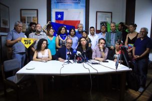 Comisión Chilena de DD.HH. y Mesa de Unidad Social presentan querella contra intendente Guevara