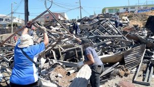 Más de 300 personas lesionadas por manipulación de escombros en Valparaíso