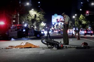 Motociclista falleció en accidente de tránsito ocurrido en camino Lonquén