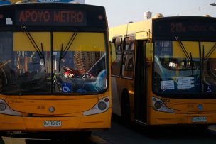 Este martes vuelven los buses entre las 22:30 y 23:59 hrs. por los ejes clave