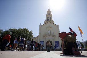 Comienzan a llegar los primeros peregrinos al santuario de Lo Vásquez