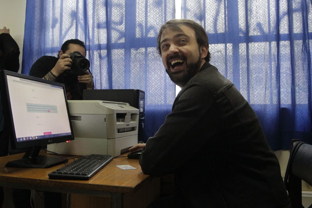 Jorge Sharp ante consulta ciudadana: “Somos la comuna con más jóvenes votando”
