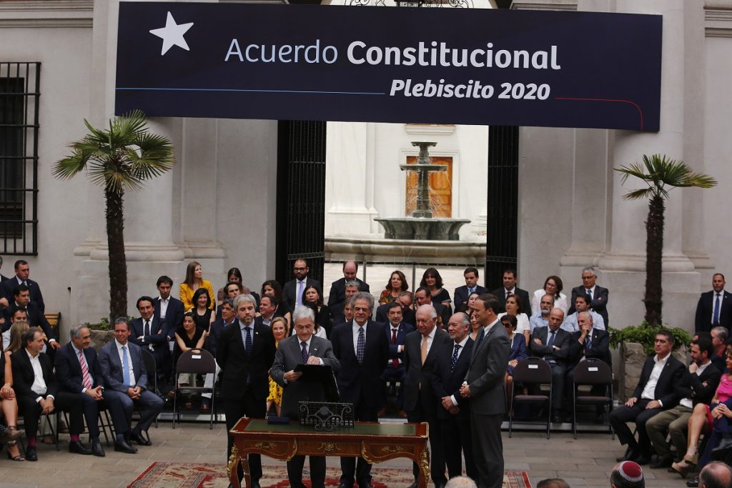 Presidente Piñera y proceso constituyente: “Se hará en libertad y en plena democracia”