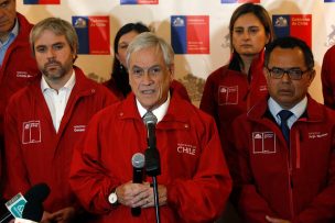 Presidente Piñera anuncia bono, subsidios y cena navideña para familias afectadas por incendio en Valparaíso