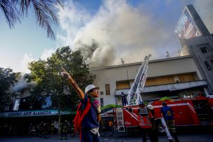 Centro Arte Alameda tras incendio que los afectó: 