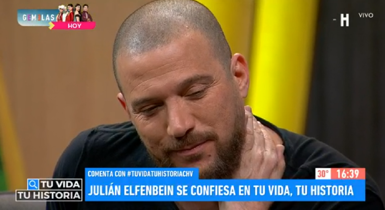 “No ha sido fácil”: Julián Elfenbein se mostró sumamente afectado al hablar de su hermano