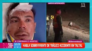 VIDEO | El impactante testimonio de sobreviviente de accidente en Taltal