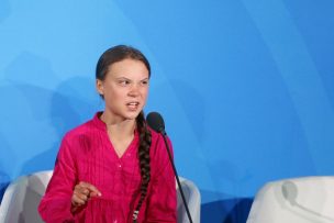 Greta Thunberg trató de 