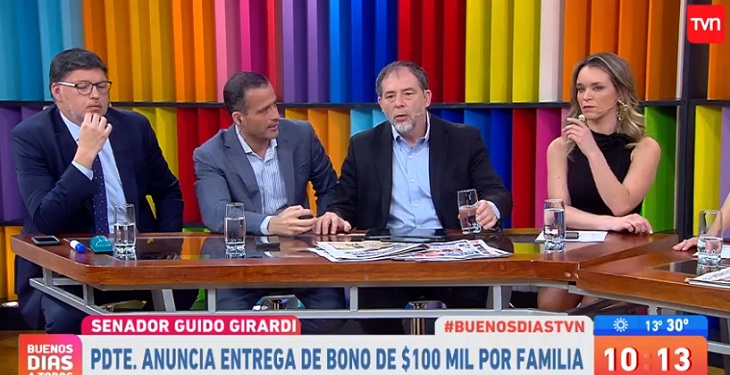 La tensa discusión entre Iván Núñez y senador Girardi: “Decir que Chile es el más desigual del planeta es una exageración”