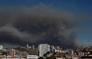 Onemi amplía a Viña del Mar la alerta roja por incendio extremo en Placilla