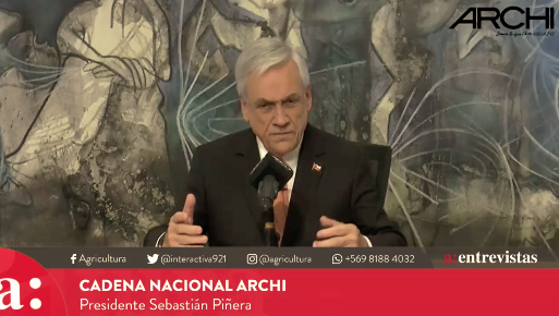 Presidente Piñera por noticias falsas: “Muchas de las cosas que se han dicho estos días no son verdad”