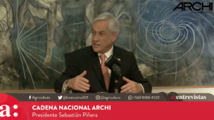 Presidente Piñera: 