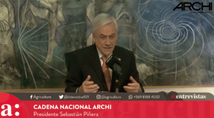 Presidente Piñera asegura que sí se cometieron abusos a los derechos humanos, pero no de forma sistemática