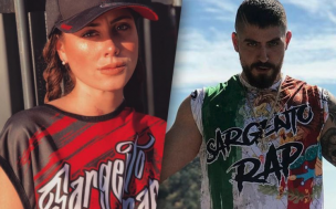 FOTO | Ignacia Michelson y Sargento Rap se reencuentran en México tras mediático término de relación