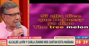 Joaquín Lavín se defiende tras ser blanco de críticas por cantar en matinal de TVN