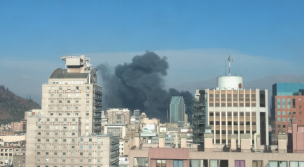 Incendio afecta al Cine Arte Alameda