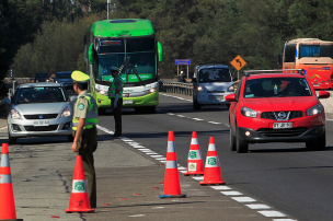 603 mil vehículos saldrán de la RM por Año Nuevo: anuncian intensos controles