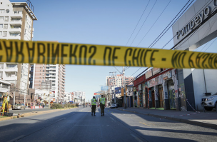 Un fallecido y dos heridos dejó accidente de tránsito en el centro de Santiago