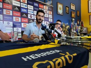 Johnny Herrera fue presentado oficialmente en Everton de Viña del Mar