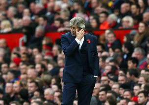 West Ham United cayó ante el Leicester y Pellegrini quedó en la cuerda floja