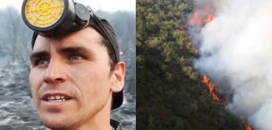 El desolador registro de Pangal Andrade en incendio del Cajón del Maipo: 