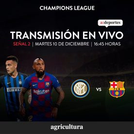 Señal 2 | Escucha y vive el partido de Inter de Milán vs. FC Barcelona por Deportes en Agricultura