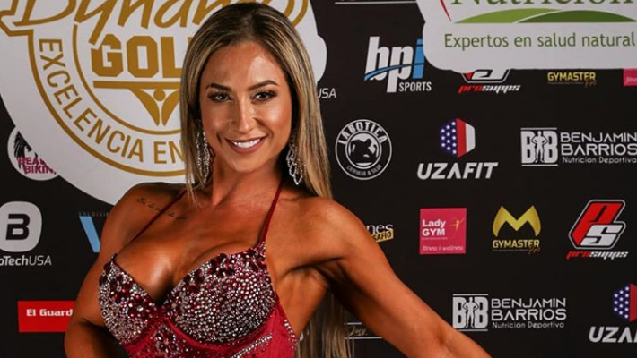 Luli celebró su segundo lugar en campeonato fitness con potente mensaje