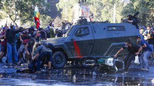 Joven atropellado y aplastado por carro lanza gases se encuentra fuera de riesgo vital