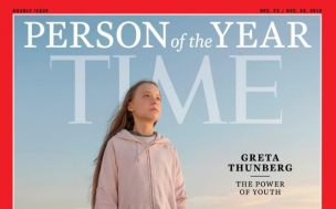 Greta Thunberg es elegida como la persona del año por la revista Time