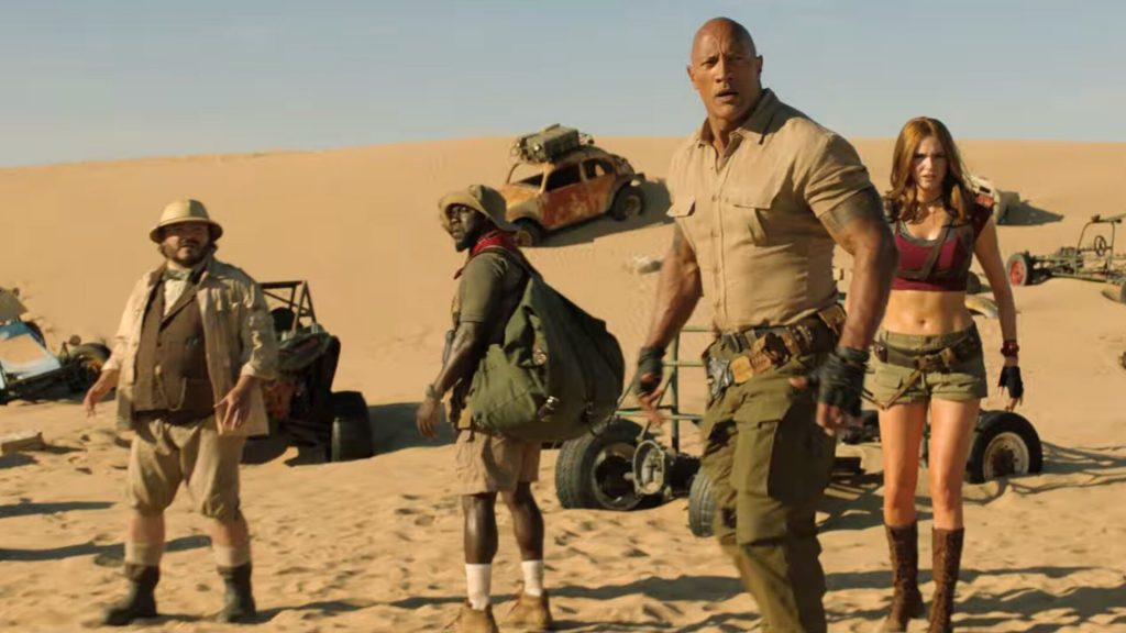 “Jumanji: The next level” lidera la taquilla norteamericana